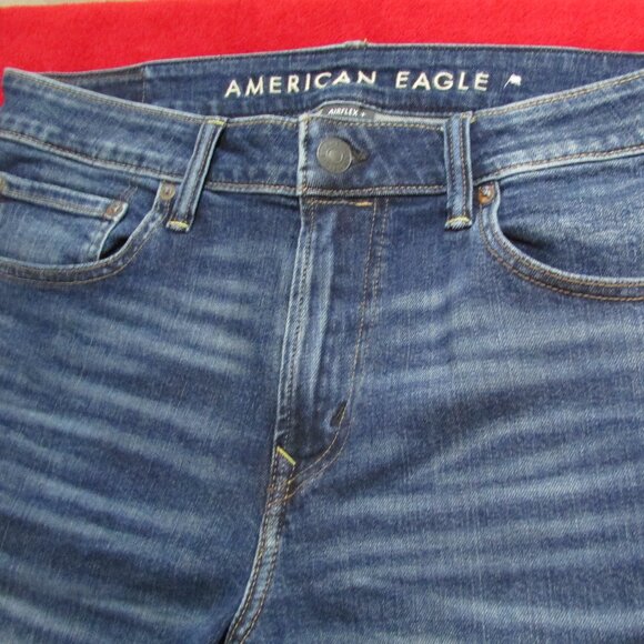 American Eagle Athletic Skinny Airflex Jeans 34 x 34 - Picture 5 of 10